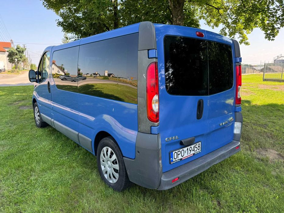 Opel Vivaro 9 osobowy long 2.0 115KM , 2xklima, 2xogrzewanie nawiewy