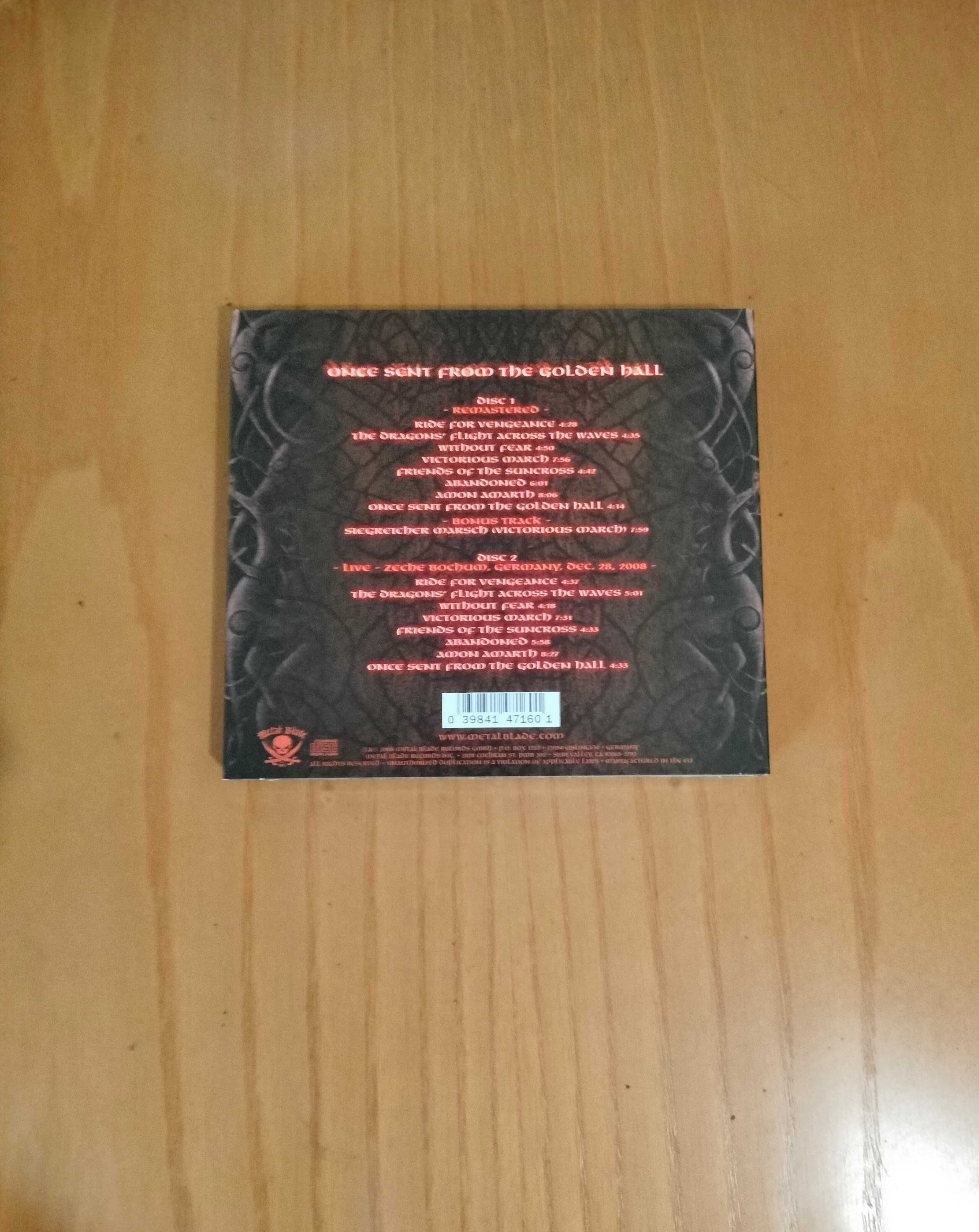 Amon Amarth – Once Sent From The Golden Hall [Digipak Limitado]