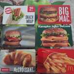 Karty kolekcjonerskie McDonald  6 szt.
