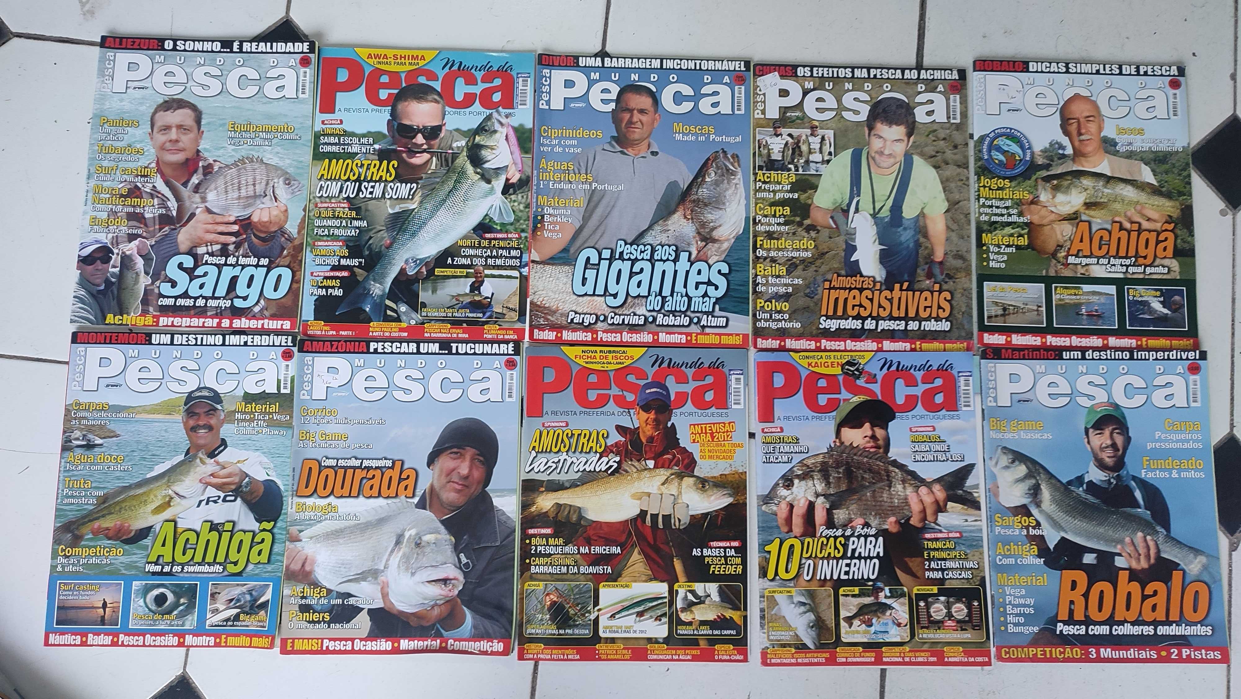 Lote 40 Revistas de Pesca