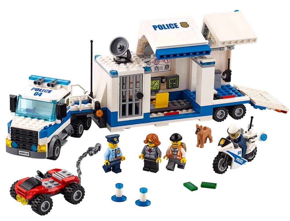 Klocki LEGO City 60139 - Mobilne centrum dowodzenia