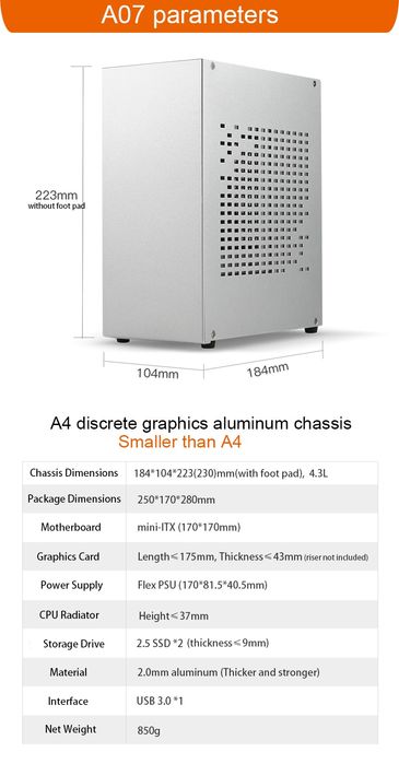 Комплект для сбора пк mini itx на ryzen 5600g, 16+500gb, новый