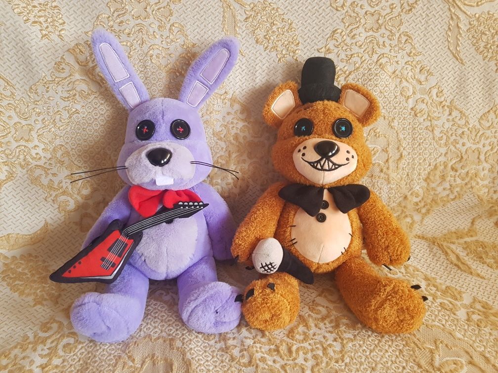 Peluches Freddy e Bonnie Hex x FNAF Oficiais