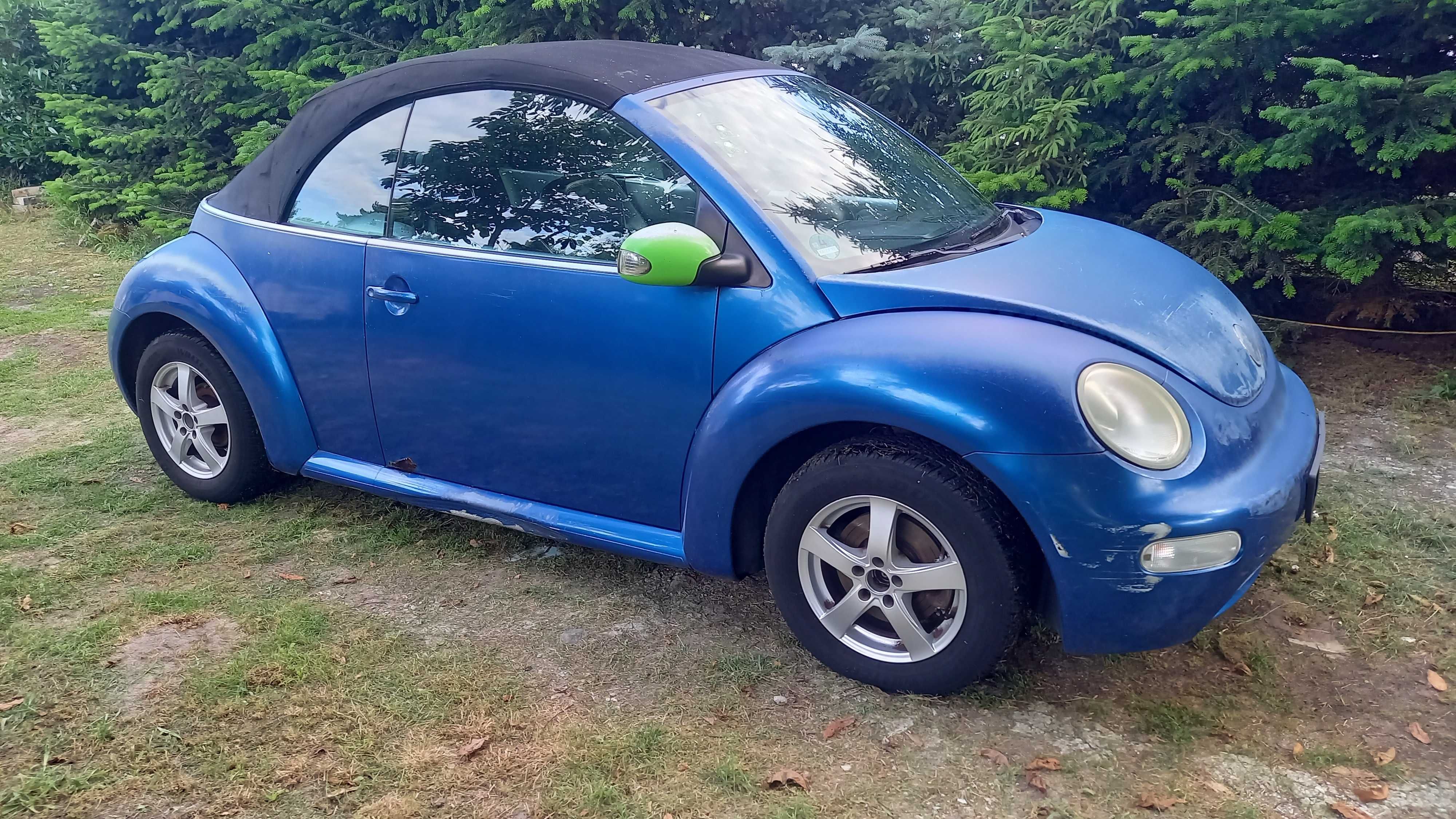 VW New Beetle cabrio 1.6 MPi benzyna Klima