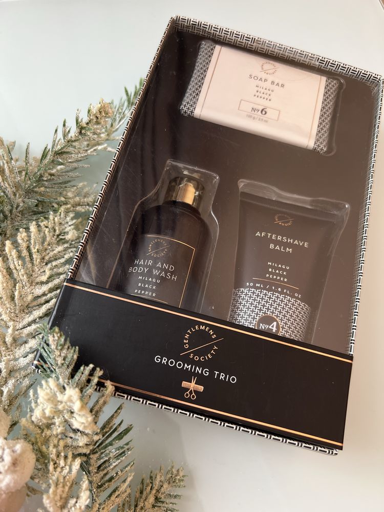 Подарунковий набір для чоловіків grooming trio