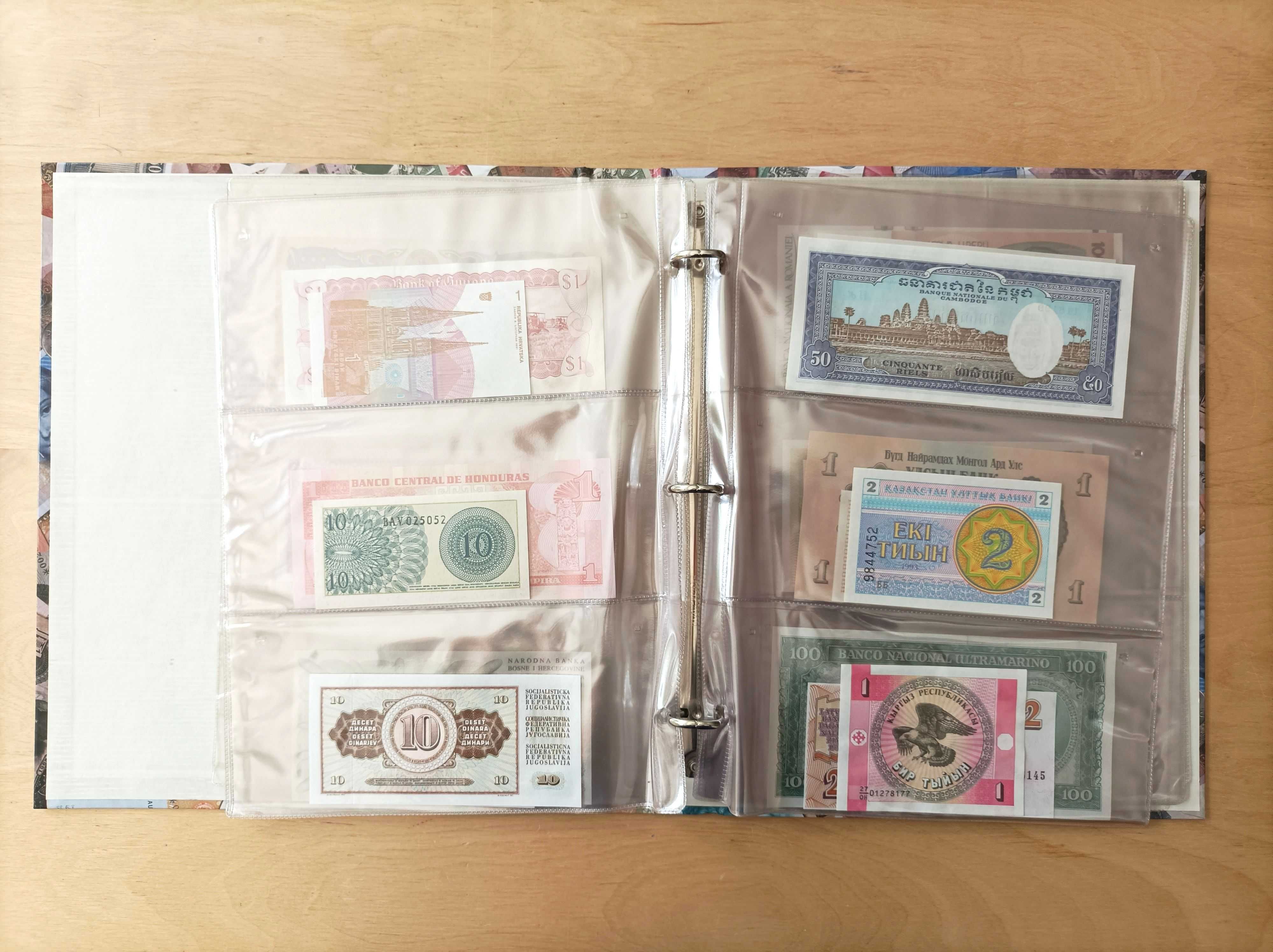 Kolekcja monet i banknotów 163 sztuk - Pieniądze świata Deagostini