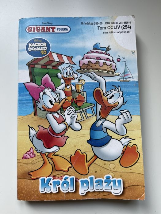 Sprzedam komiks gigant Kaczor Donald TOM CCLIV (254) nr 5