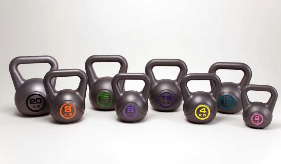 Гиря 16 кг спортивная пудова вінілова Гири Гирі спортивні ( все веса )