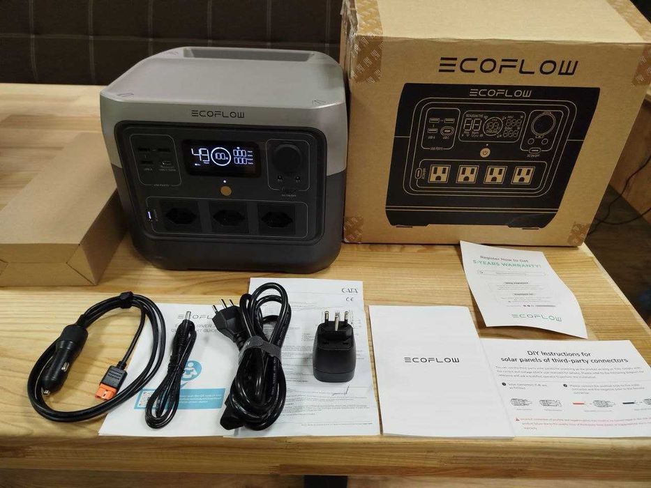 Зарядна станція EcoFlow RIVER 2 Pro/800 Вт/768 Вт⋅год/(RIVER2PRO) Нова