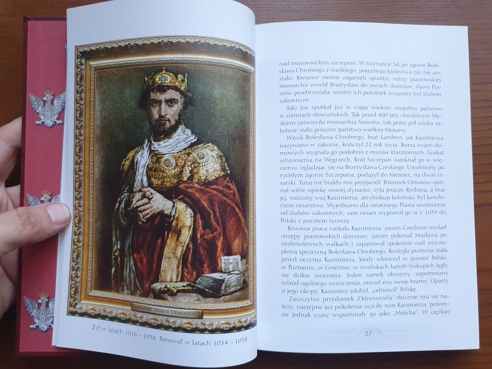 Poczet królów polskich - Zbiór portretów historycznych praca zbiorowa