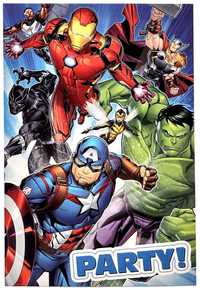Zaproszenia urodzinowe z kopertami Avengers Marvel