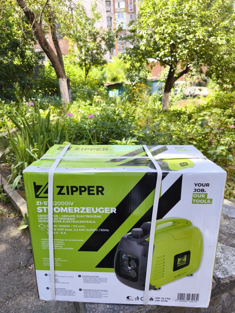 Інверторний генератор ZIPPER