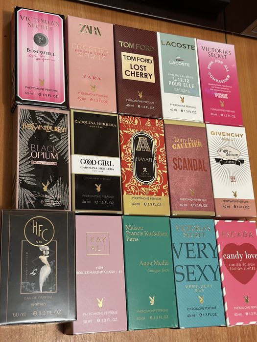 Парфуми жіночі і чоловічі