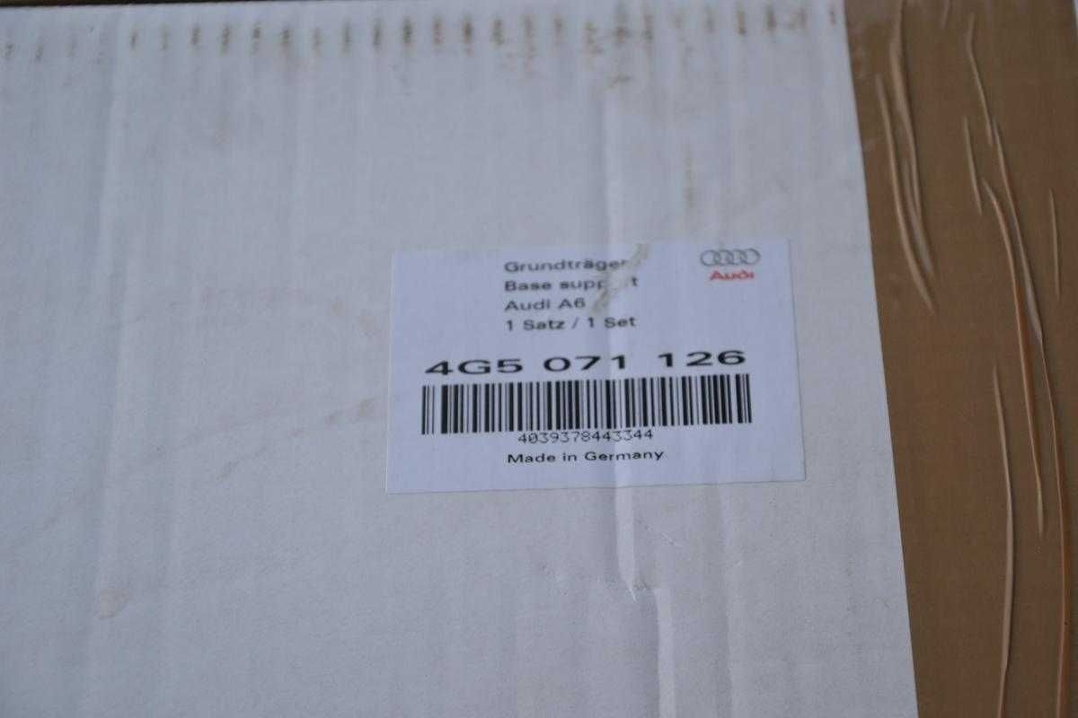 Oryginany AUDI A6 4G Bagażnik,Relingi Belki bazowe,Wysyłka