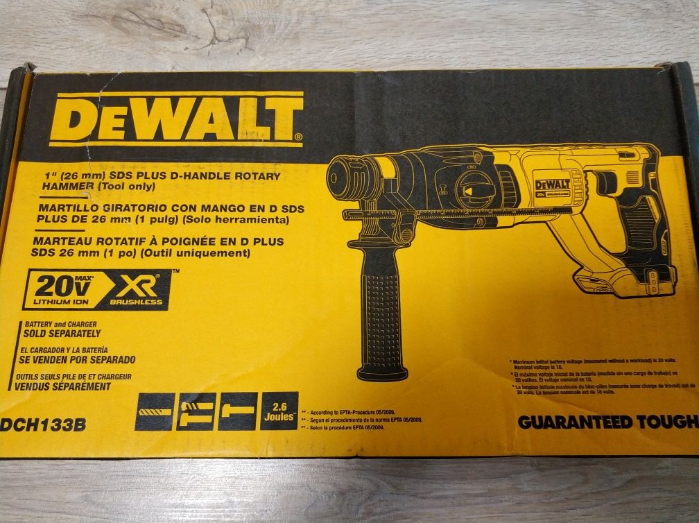 Топ!Перфоратор Аккумуляторный перфоратор DeWalt DCH133 18V-20V Max