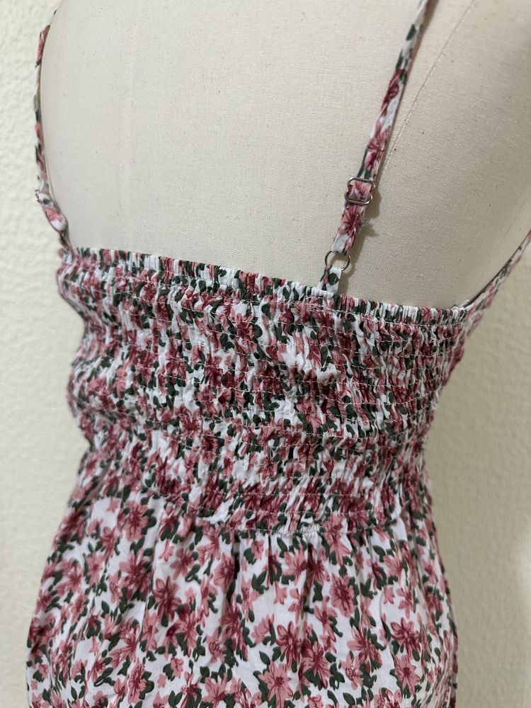 vestido com flores