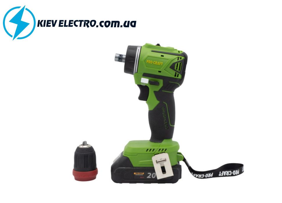 Шуруповерт Procraft PA18LiN DFR (с 1 акб и зу) СУПЕР СКИДКА !