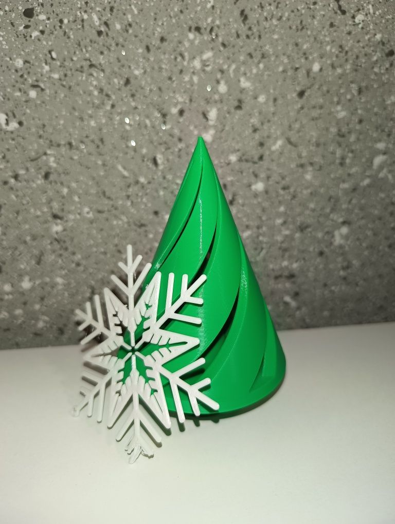 Choinka ozdoba Świąteczna Druk 3D