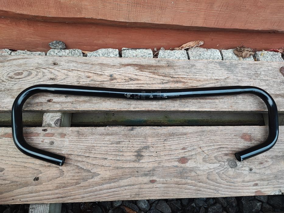 Kierownica rowerowa ITM Scorpion alu 25.4 gięta RETRO MTB