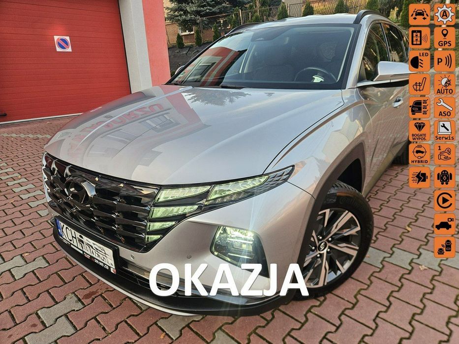Hyundai Tucson Hybryda (230ps) Ful Led, Radar, Kamera, El.Klapa, As.Pasa, As.Kier