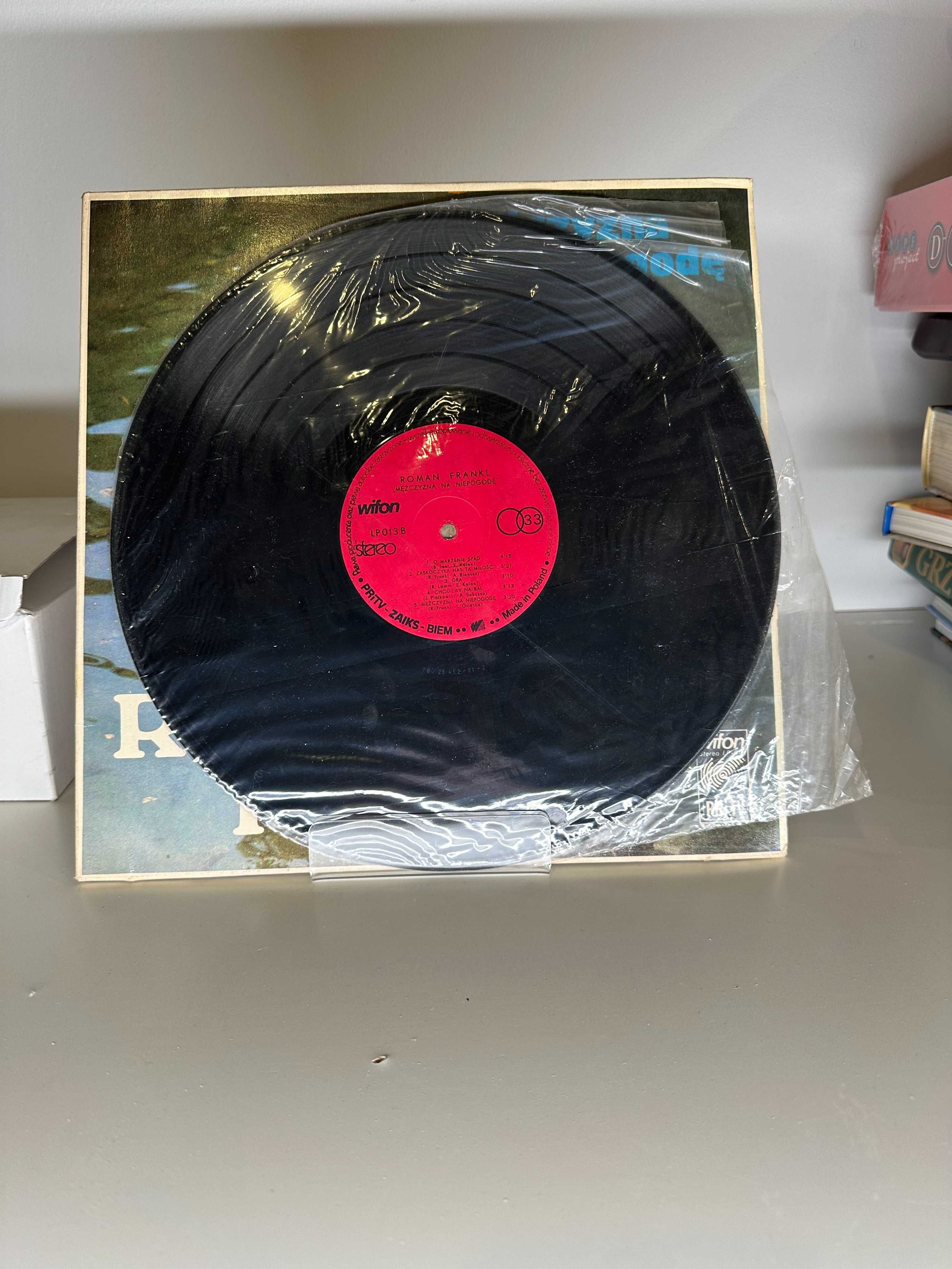 Vinyl | ROMAN FRANKL - Mężczyzna na niepogodę | Wifon LP-013 | RED