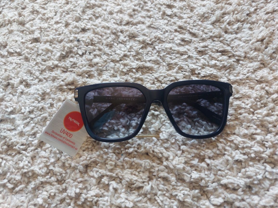 MARC JACOBS nowe granatowe firmowe okulary