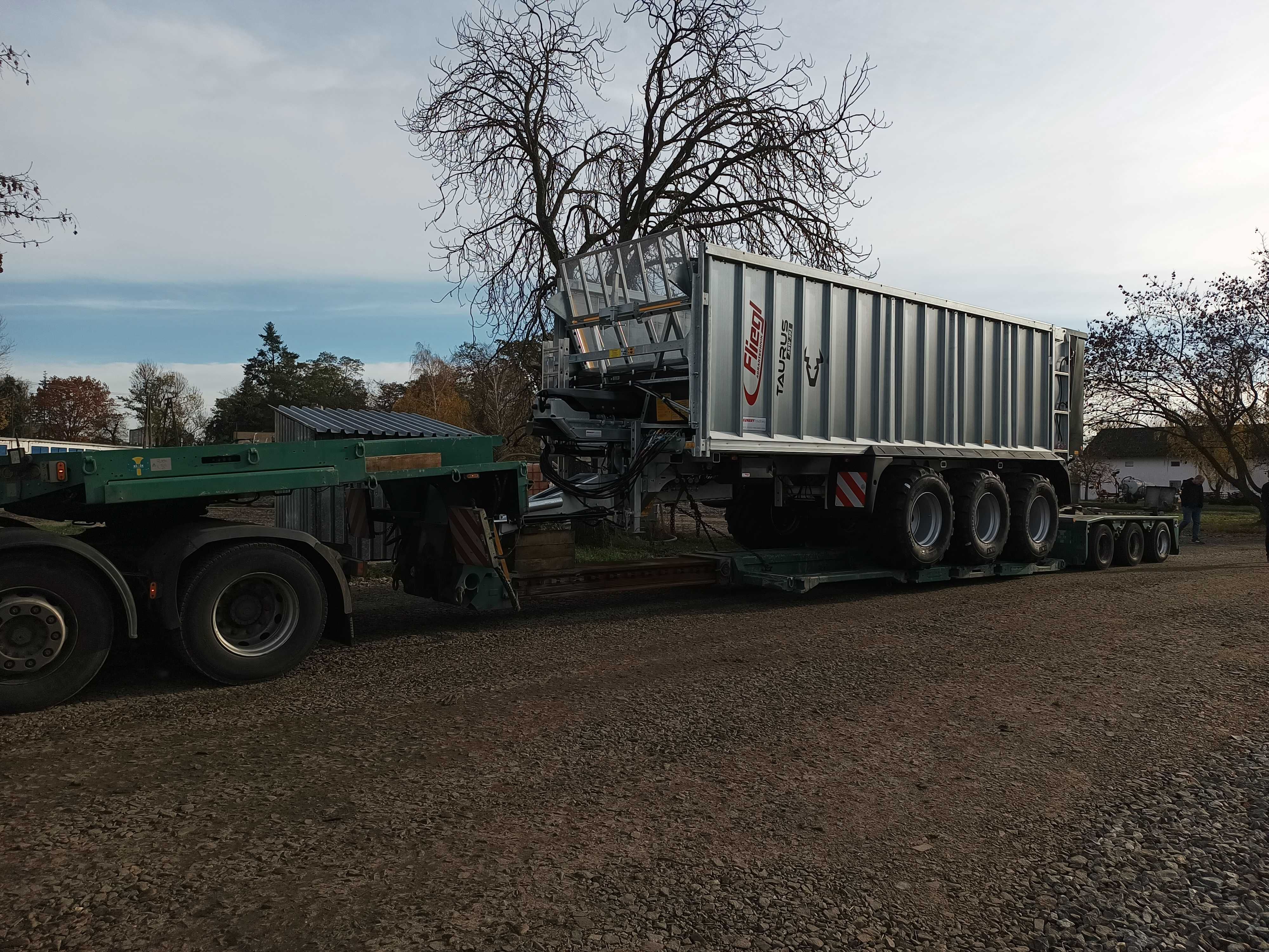 transport budowlanych rolniczych leśnych przemysłowych tiefbet gabaryt