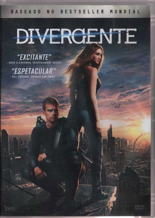 Dvd Divergente - ficção científica - Kate Winslet - extras