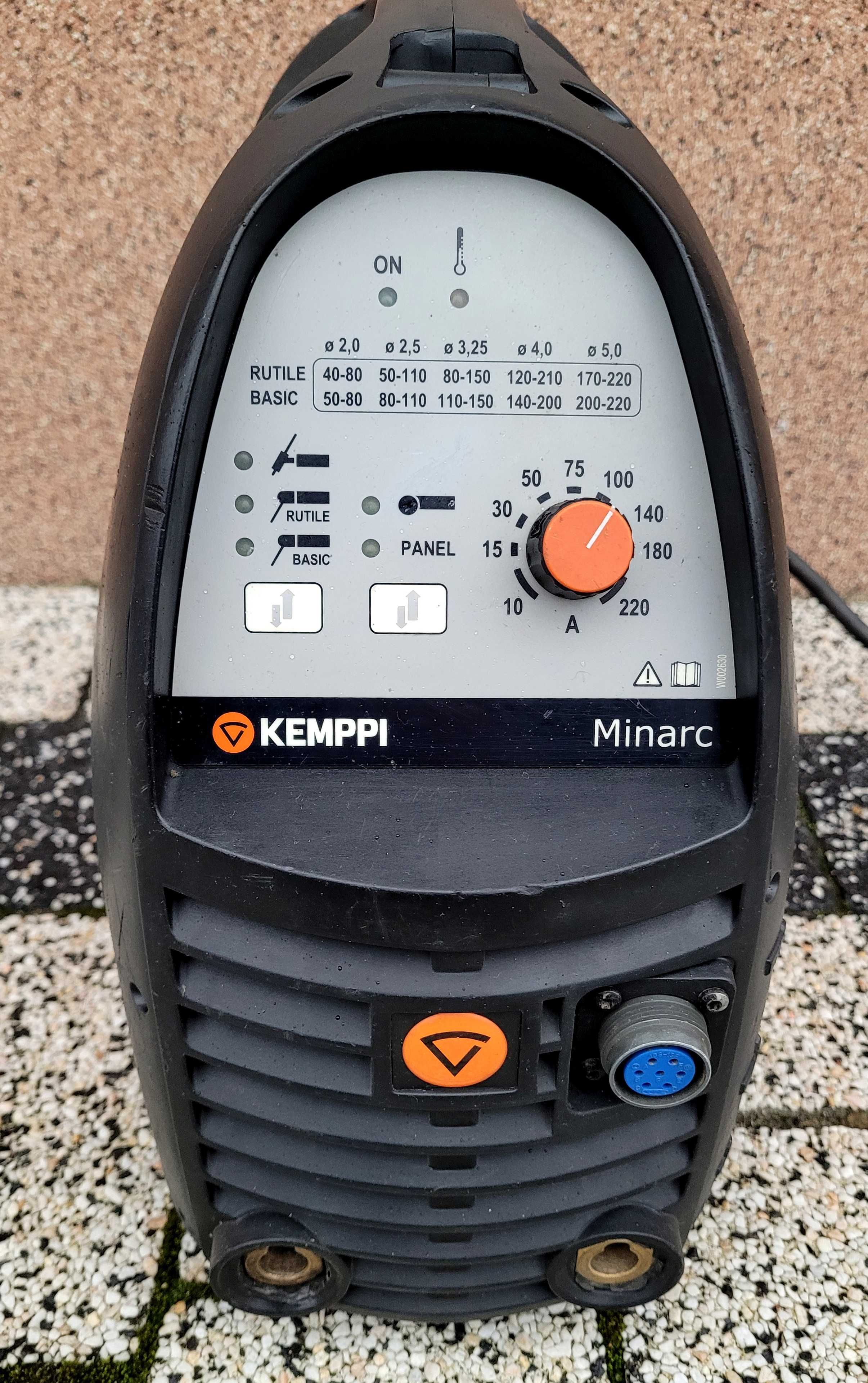 Kemppi Minarc 220 spawarka inwertorowa inwertor przewody