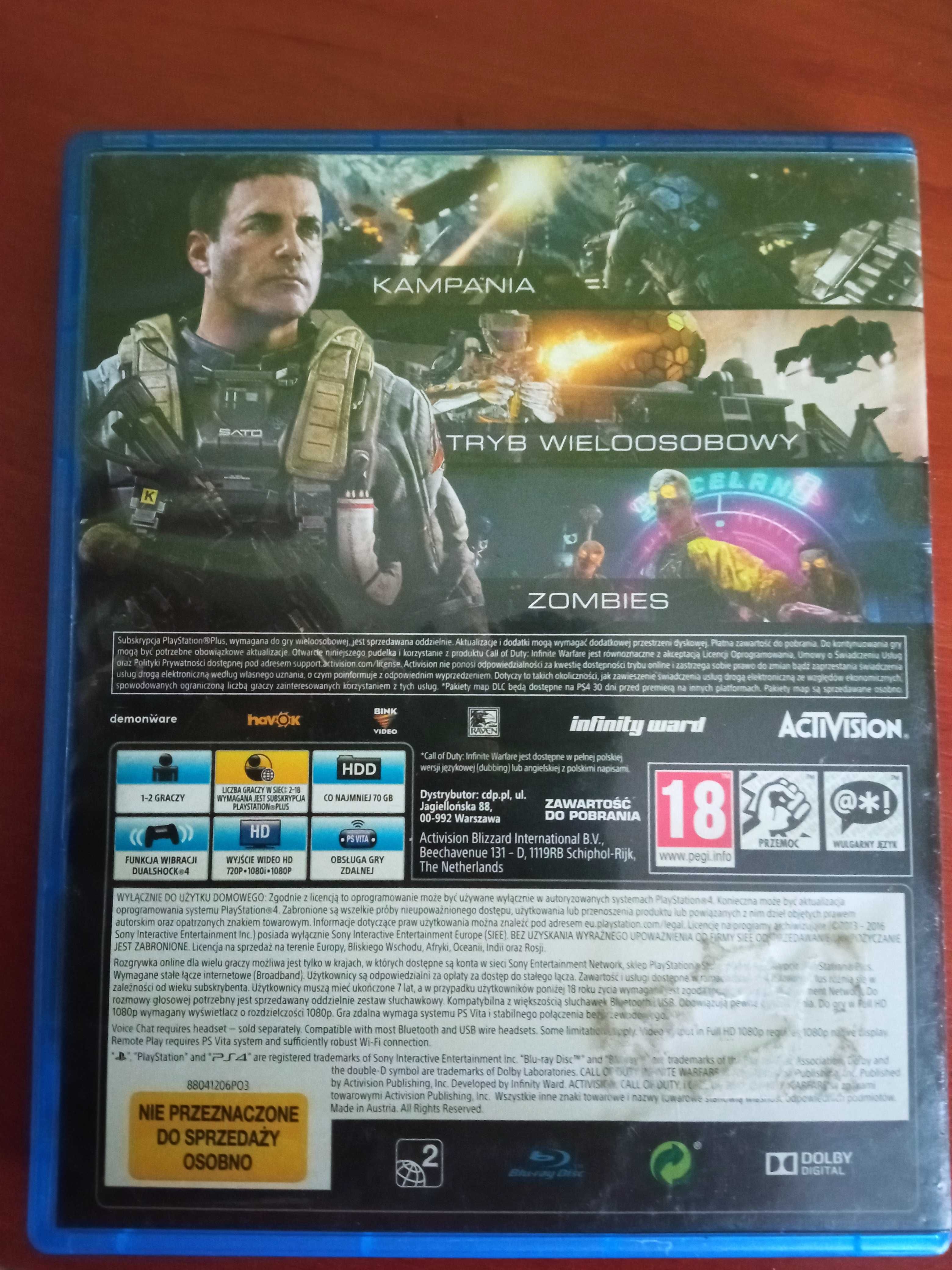 call of duty infinite warfare edycja polska