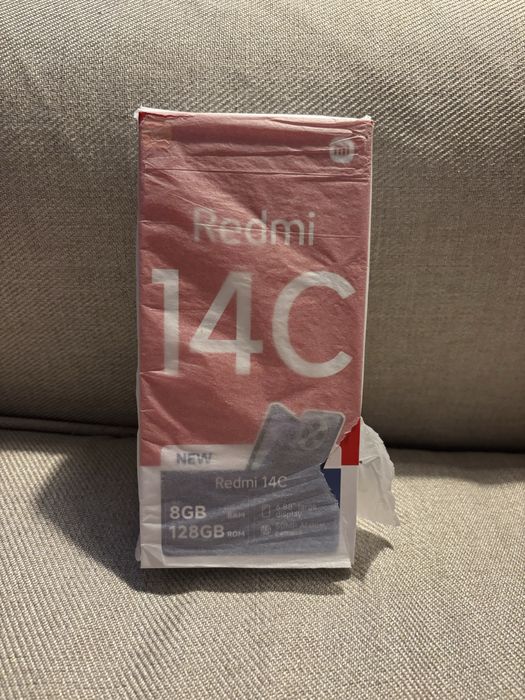 Smartfon XIAOMI Redmi 14C 4/128GB 6.88" 120Hz Czarny NOWY