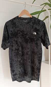 Męski t-shirt szary czarny koszulka sportowa The North Face