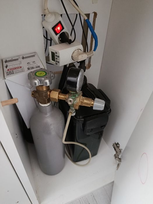 Akwarium 112l,rybki,rosliny