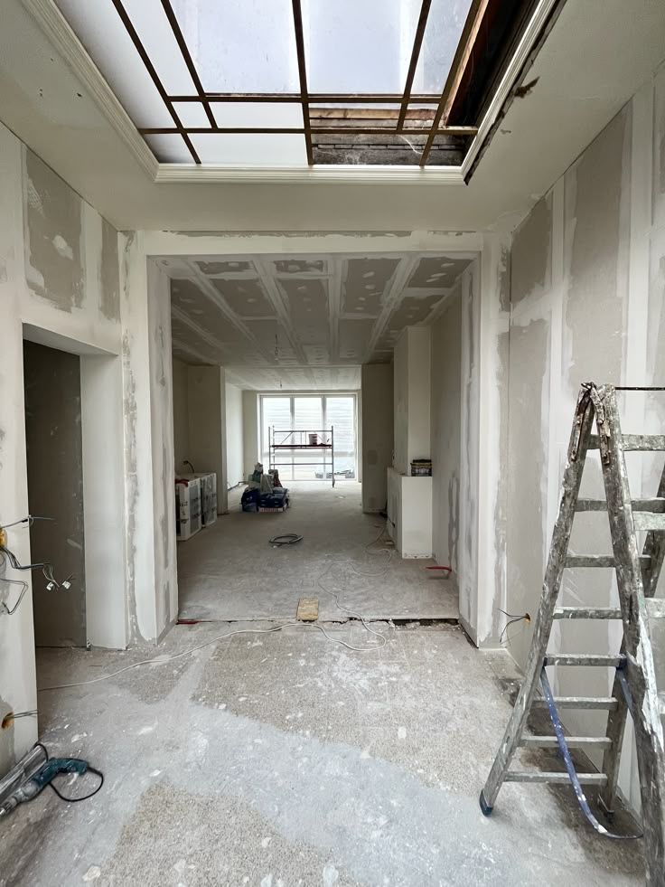 Pintura e pladur - pavimento flutuante Lisboa
