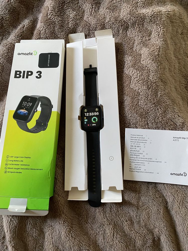 Годинник Amazfit bip 3