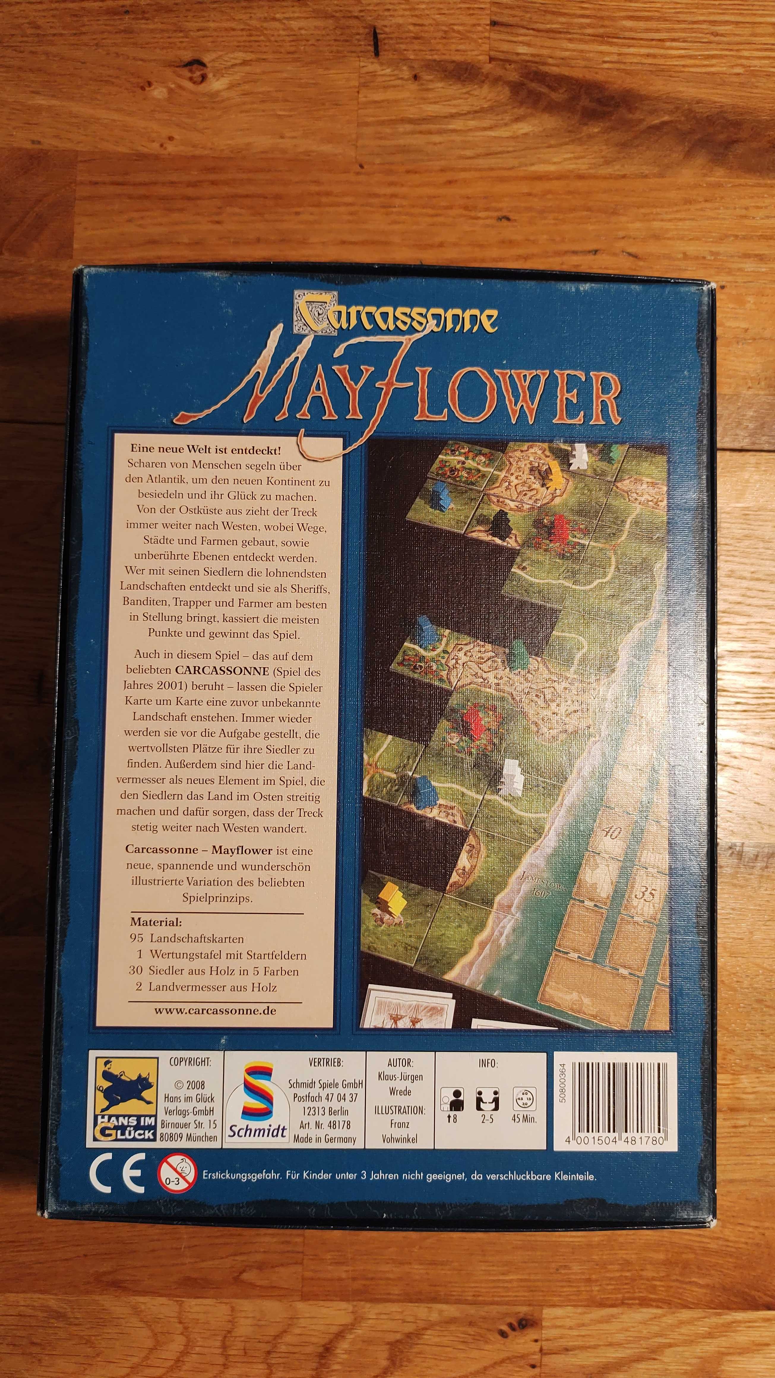 Carcassonne New World MayFlower Unikat