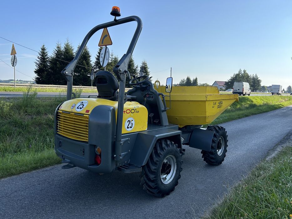 Wozidło budowlane Wacker Neuson 4001s 4x4 z Niemiec 4 tony obrotowe