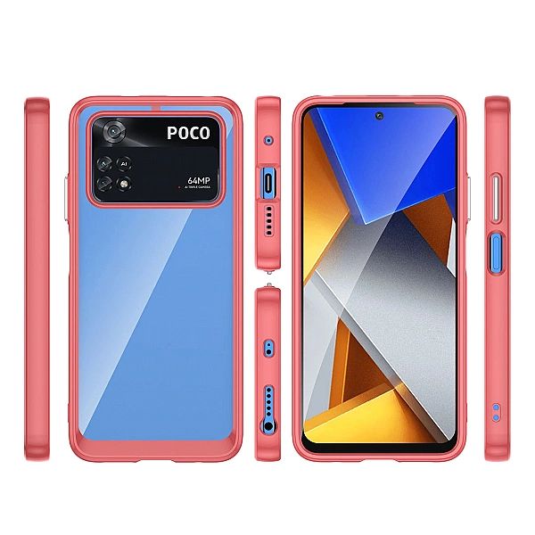 Outer Space Case etui do Xiaomi Poco M4 Pro pokrowiec z elastyczną ram