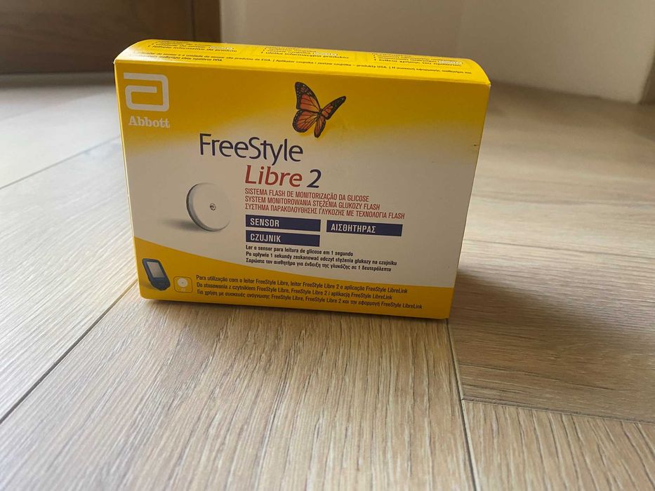 Nowy sensor Libre 2 freeStyle czujnik monitorowania glukozy Abbott