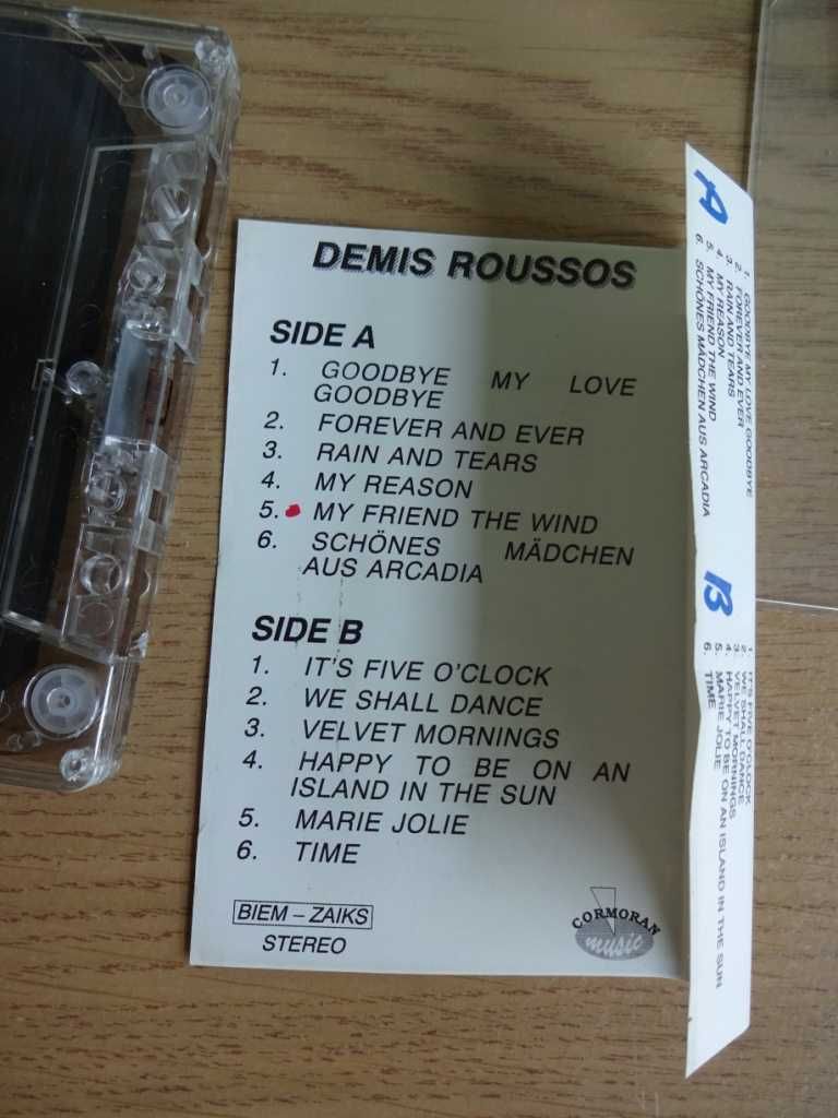 Demis Roussos - - Kaseta Magnetofonowa Z Wielki Jego Przebojami
