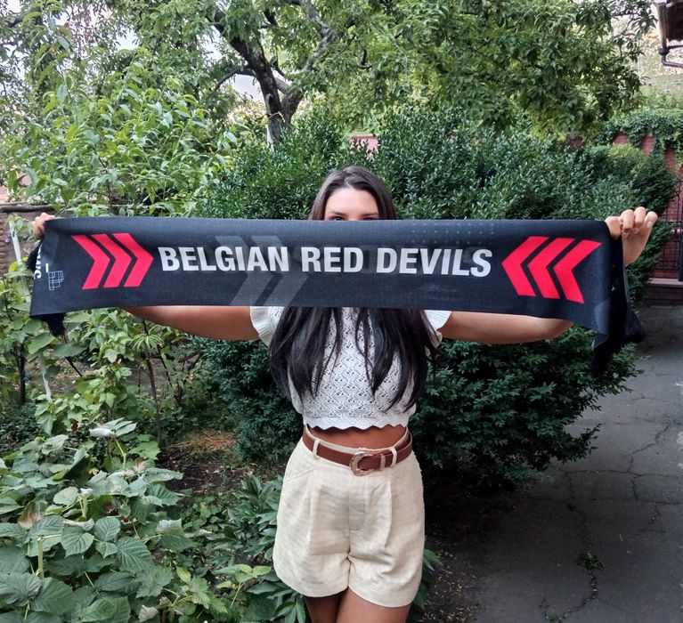 Фанатський шарф "Belgian Red Devils"