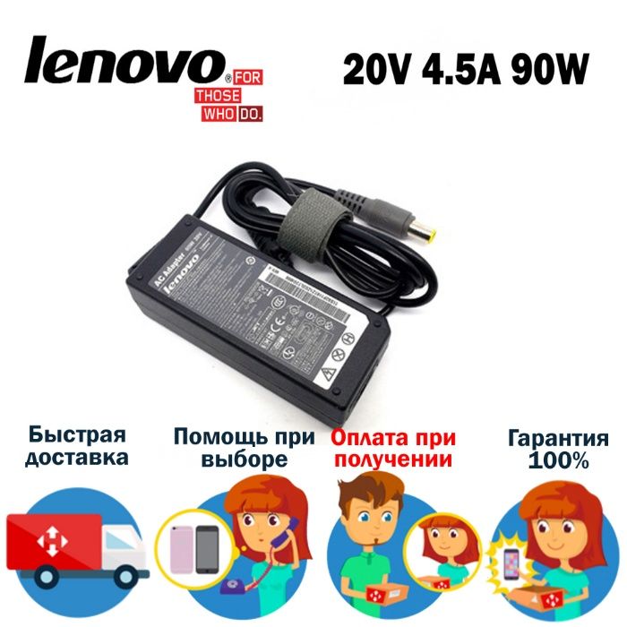 Зарядка Lenovo адаптер питания Зарядное устройство для ноутбука леново