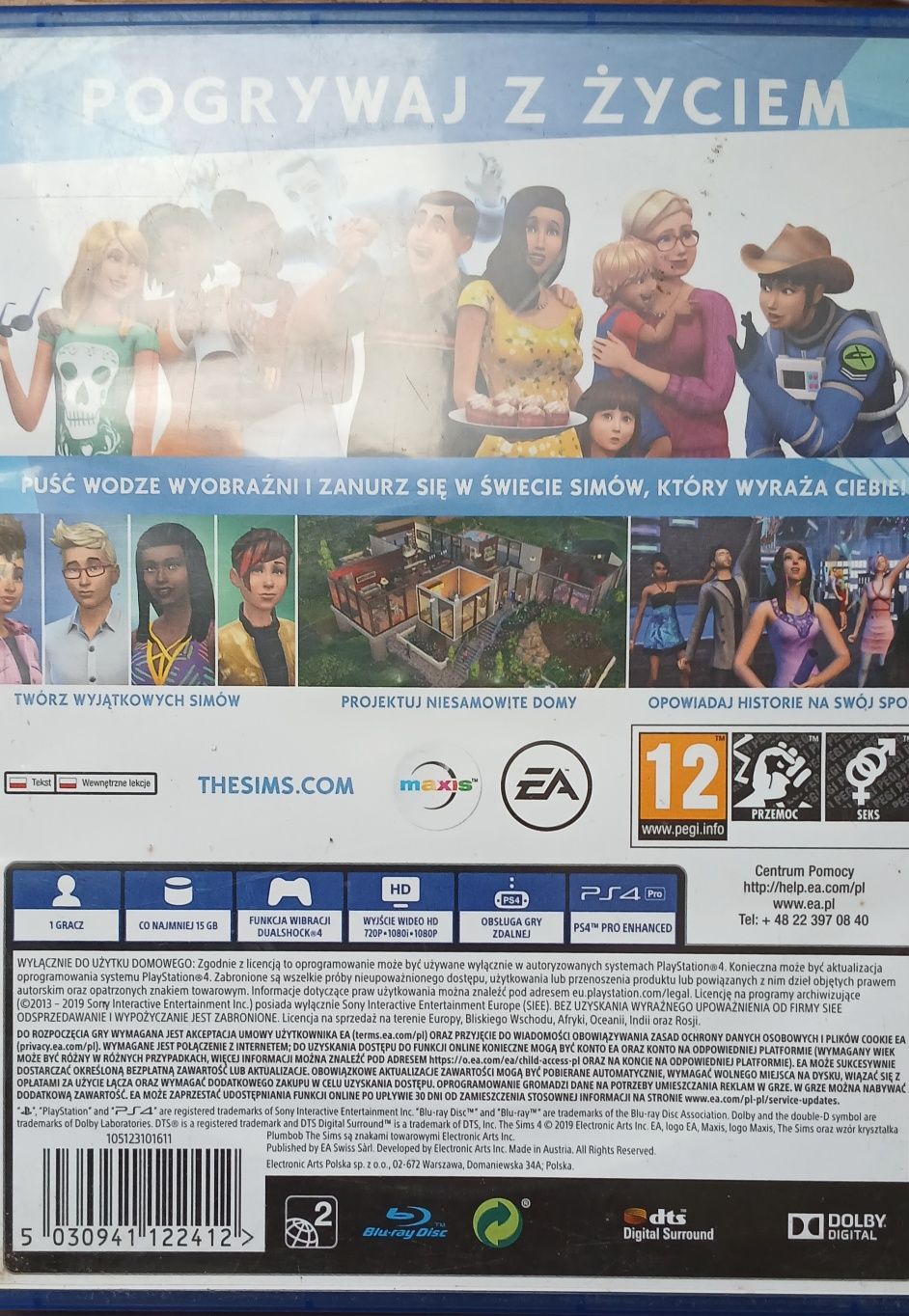 The Sims 4 na ps 4