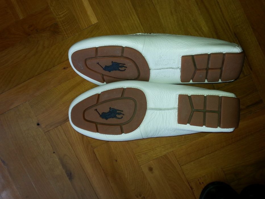 Buty Polo Ralph Lauren, białe rozmiar 14