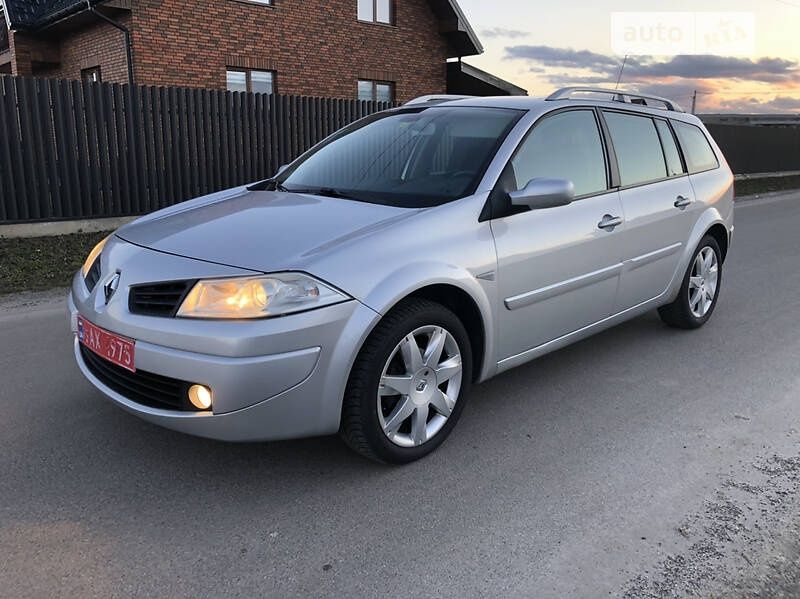 Оренда авто Рено Меган 2 1.6 газ/бензин