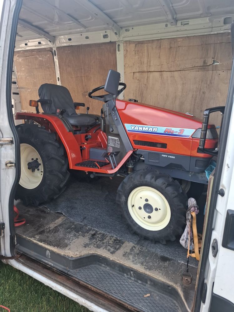 Yanmar.mini traktor, traktorek 4x4,