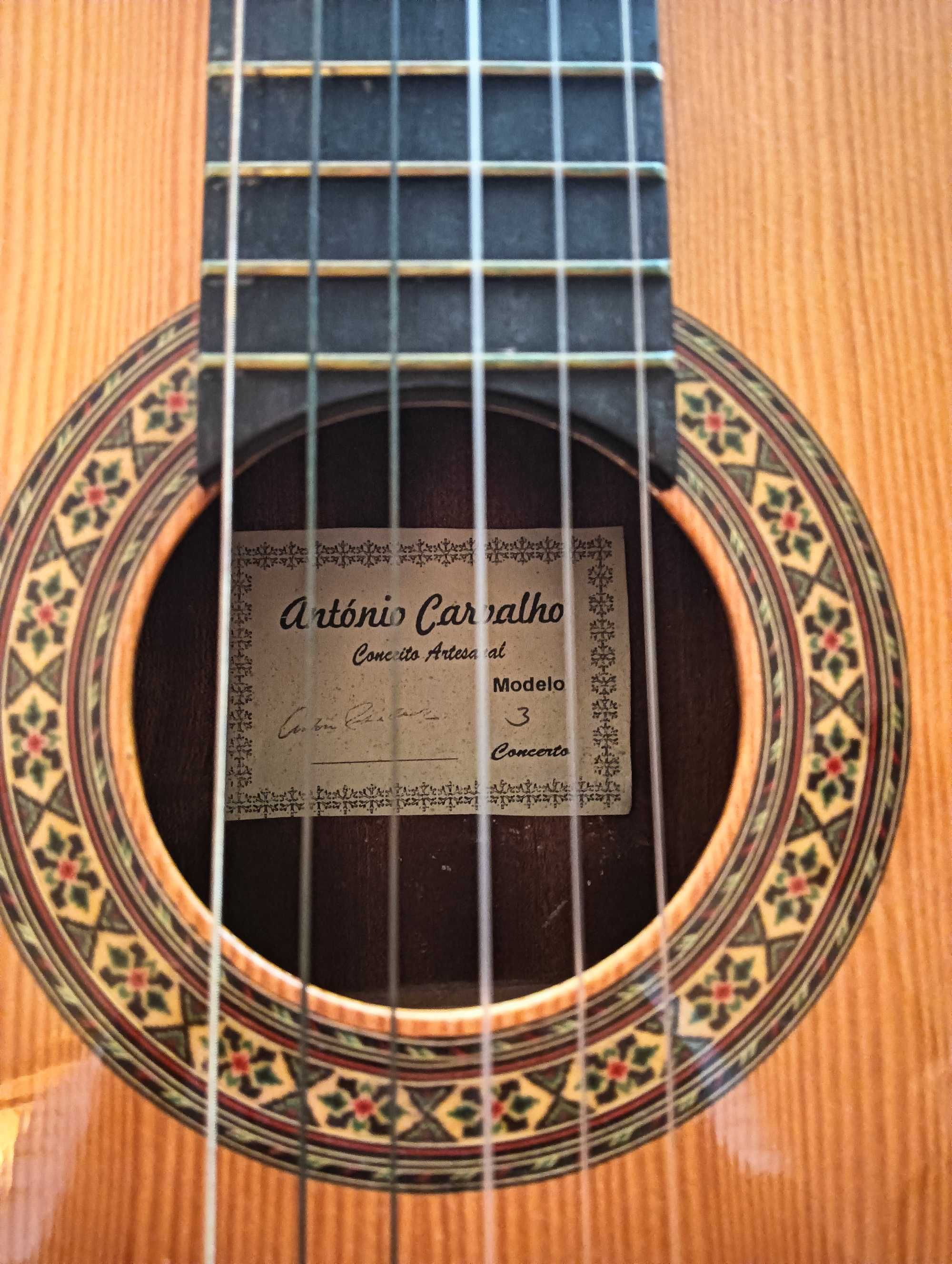 Guitarra c/mala Marca António Carvalho