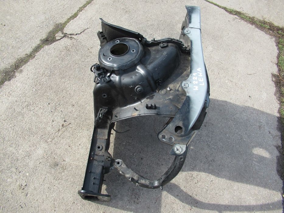 mercedes W221 podłużnica lewa lewy przód