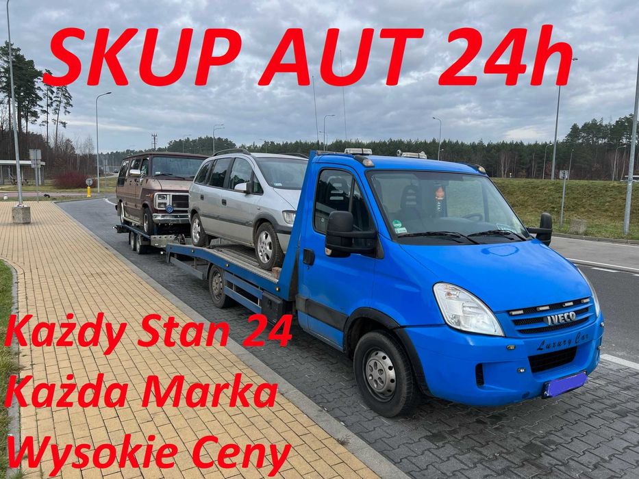 Skup Aut do 30 tyś zł Kasacja Pojazdów Złomowanie Wysokie Ceny!!!