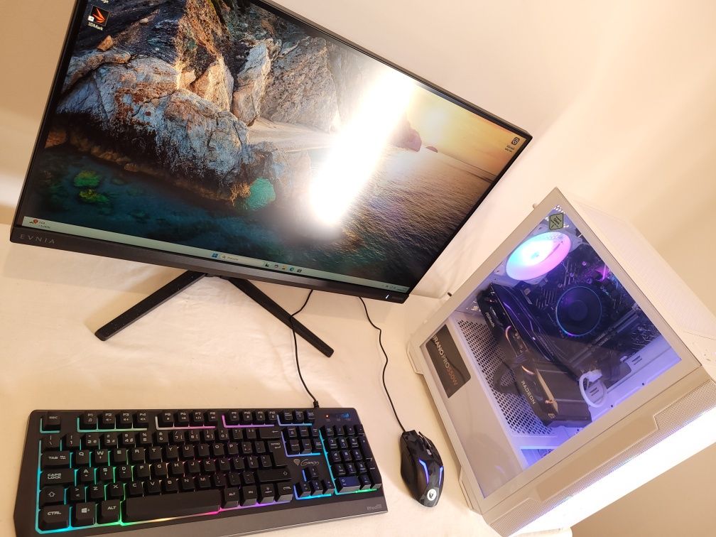 Setup Gaming 14º GEN RX 6600 32GB 1 TB ECRA 27'' 180Hz 1MS PERIFÉRICOS